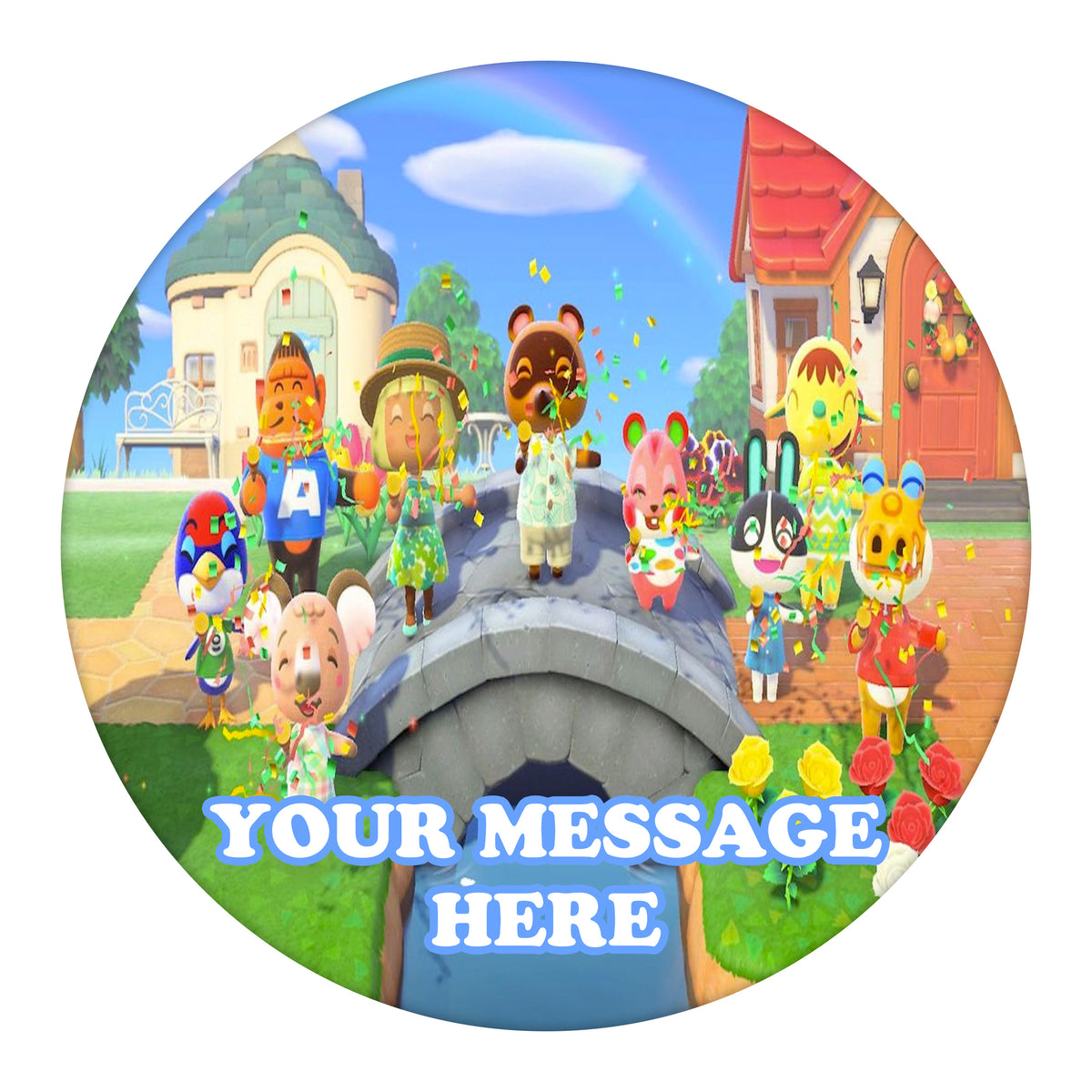 Animal Crossing New Horizons Round