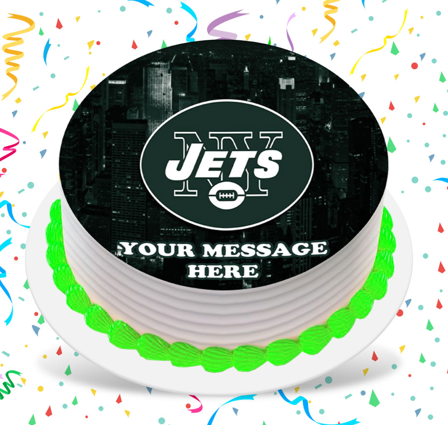 new york jets cake topper