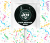 New York Jets Lollipops Party Favors Personalized Suckers 12 Pcs