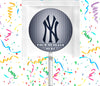 New York Yankees Lollipops Party Favors Personalized Suckers 12 Pcs