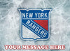 New York Rangers Edible Image Cake Topper Personalized Birthday Sheet Decoration Custom Party Frosting Transfer Fondant