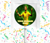 Neymar Lollipops Party Favors Personalized Suckers 12 Pcs