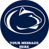 Penn State Nittany Lions Edible Image Cake Topper Personalized Birthday Sheet Custom Frosting Round Circle