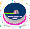 Nyan Cat Edible Image Cake Topper Personalized Birthday Sheet Custom Frosting Round Circle