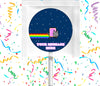 Nyan Cat Lollipops Party Favors Personalized Suckers 12 Pcs