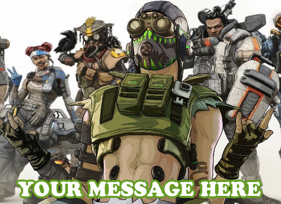 Apex Legends Edible Image Cake Topper Personalized Frosting Icing Sheet Custom