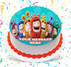 Oddbods Edible Image Cake Topper Personalized Birthday Sheet Custom Frosting Round Circle