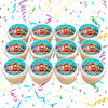 Oddbods Edible Cupcake Toppers (12 Images) Cake Image Icing Sugar Sheet