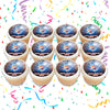 Oklahoma City Thunder Edible Cupcake Toppers (12 Images) Cake Image Icing Sugar Sheet