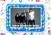 One Direction Edible Image Cake Topper Personalized Birthday Sheet Decoration Custom Party Frosting Transfer Fondant