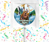 Open Season Lollipops Party Favors Personalized Suckers 12 Pcs