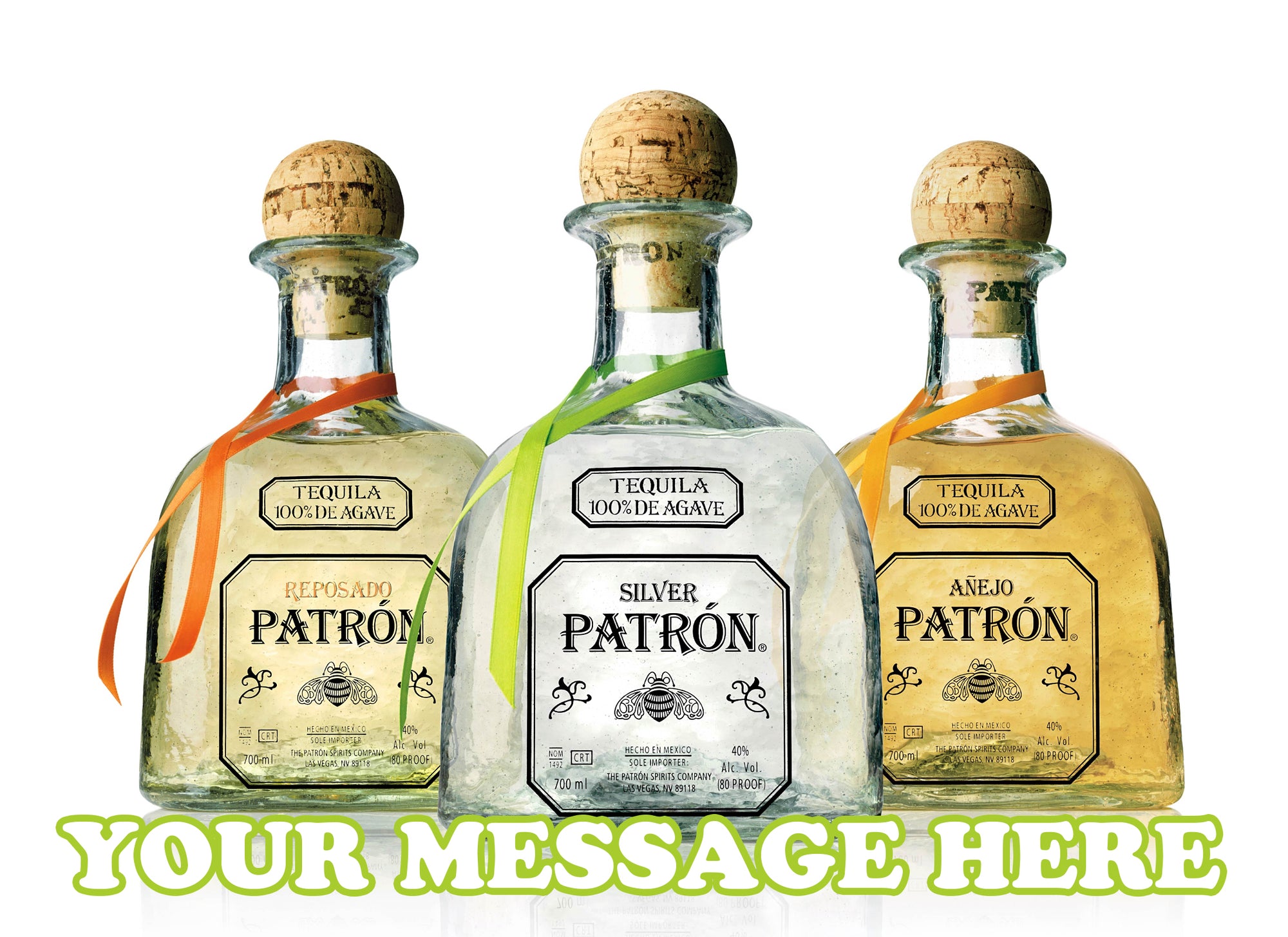 Patron Tequila Edible Image Cake Topper Personalized Birthday Sheet De ...