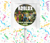 Roblox Lollipops Party Favors Personalized Suckers 12 Pcs