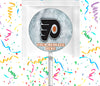 Philadelphia Flyers Lollipops Party Favors Personalized Suckers 12 Pcs