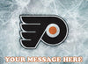 Philadelphia Flyers Edible Image Cake Topper Personalized Birthday Sheet Decoration Custom Party Frosting Transfer Fondant