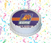 Phoenix Suns Edible Image Cake Topper Personalized Birthday Sheet Custom Frosting Round Circle