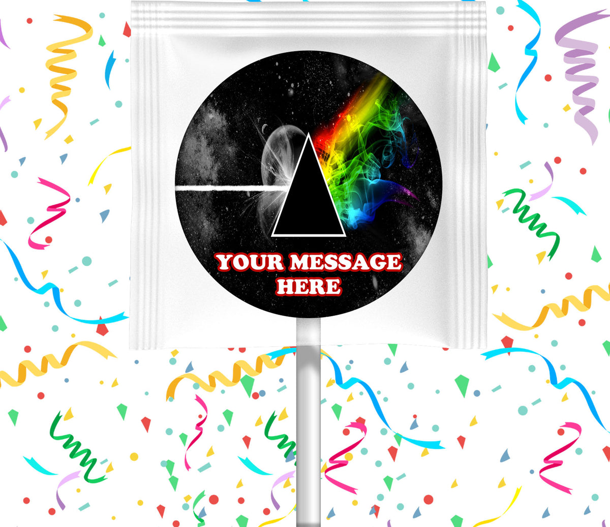 Pink Floyd Lollipops Party Favors Personalized Suckers 12 Pcs