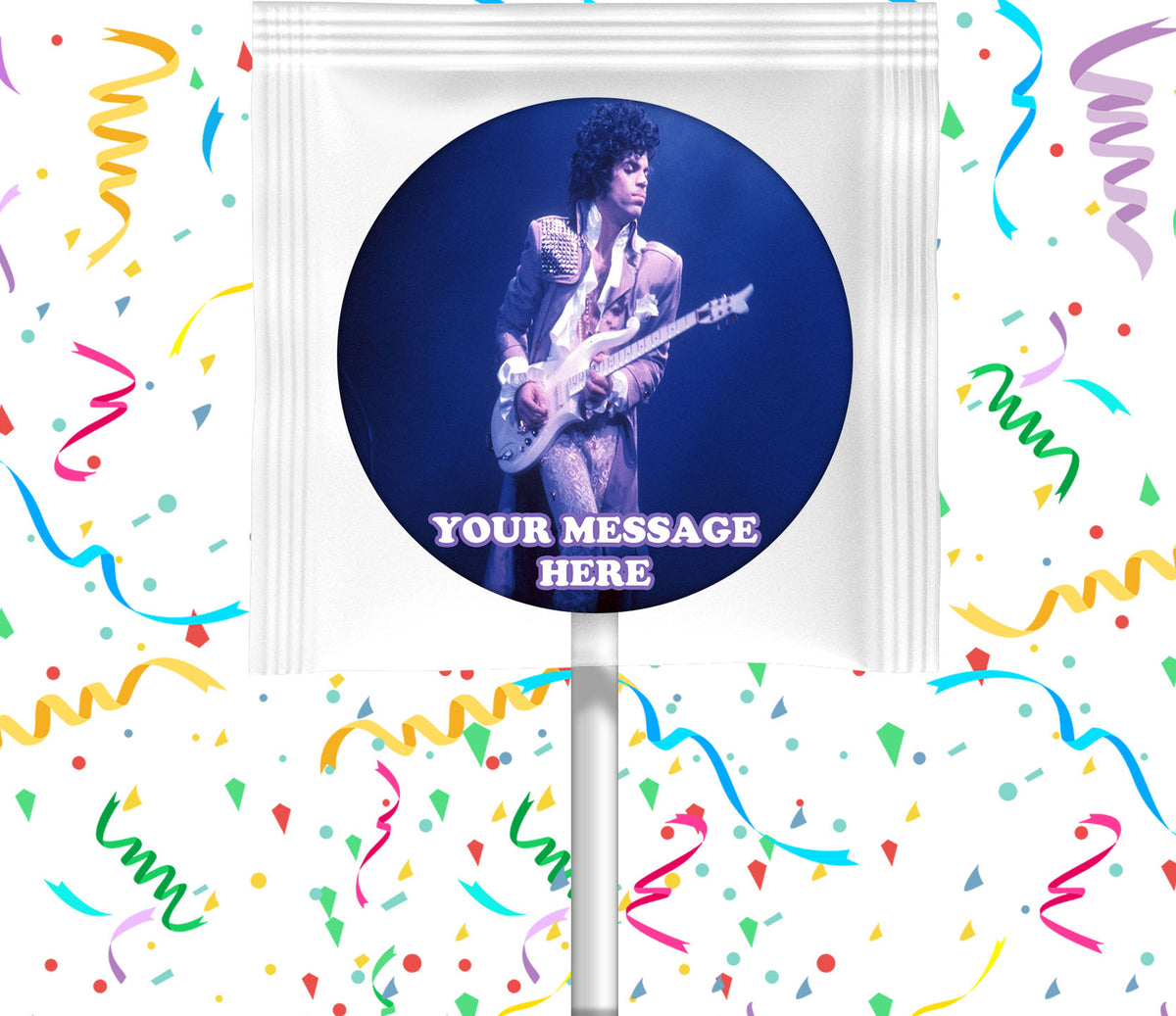 Prince Lollipops Party Favors Personalized Suckers 12 Pcs