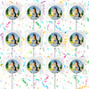 Princess Jasmine Lollipops Party Favors Personalized Suckers 12 Pcs