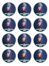 Ariana Grande Edible Cupcake Toppers (12 Images) Cake Image Icing Sugar Sheet