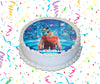 Ralph Breaks The Internet Edible Image Cake Topper Personalized Birthday Sheet Custom Frosting Round Circle
