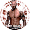 Randy Orton Edible Image Cake Topper Personalized Birthday Sheet Custom Frosting Round Circle