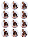 Justin Bieber Edible Cupcake Toppers (12 Images) Cake Image Icing Sugar Sheet