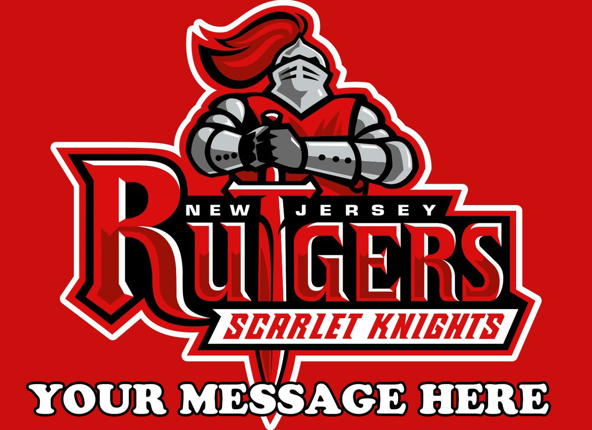 Rutgers Scarlet Knights Edible Image Cake Topper Personalized Birthday Sheet Decoration Custom Party Frosting Transfer Fondant