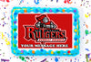 Rutgers Scarlet Knights Edible Image Cake Topper Personalized Birthday Sheet Decoration Custom Party Frosting Transfer Fondant