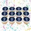 San Diego Padres Edible Cupcake Toppers (12 Images) Cake Image Icing Sugar Sheet Edible Cake Images