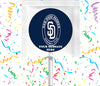 San Diego Padres Lollipops Party Favors Personalized Suckers 12 Pcs