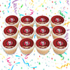 San Francisco 49ers Edible Cupcake Toppers (12 Images) Cake Image Icing Sugar Sheet Edible Cake Images