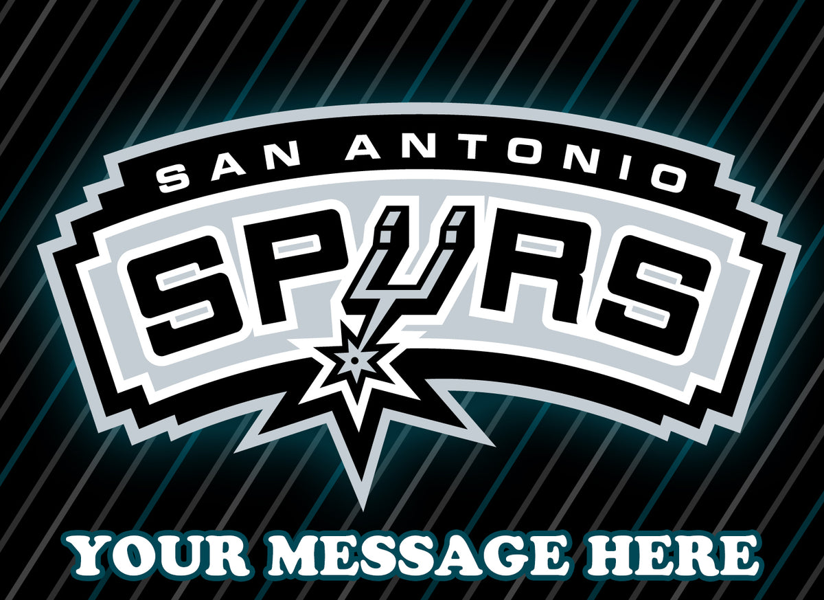 San Antonio Spurs Edible Image Cake Topper Personalized Birthday Sheet Decoration Custom Party Frosting Transfer Fondant