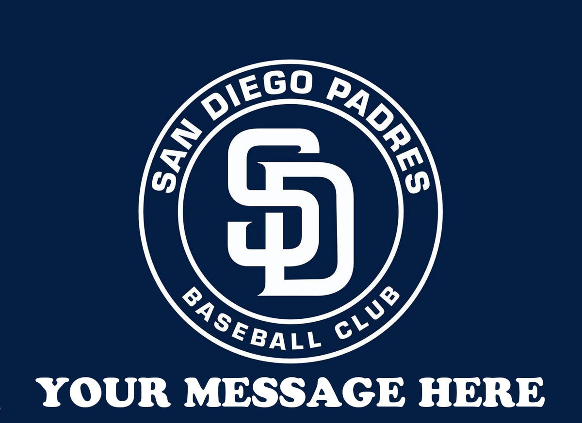 San Diego Padres Edible Image Cake Topper Personalized Birthday Sheet Decoration Custom Party Frosting Transfer Fondant