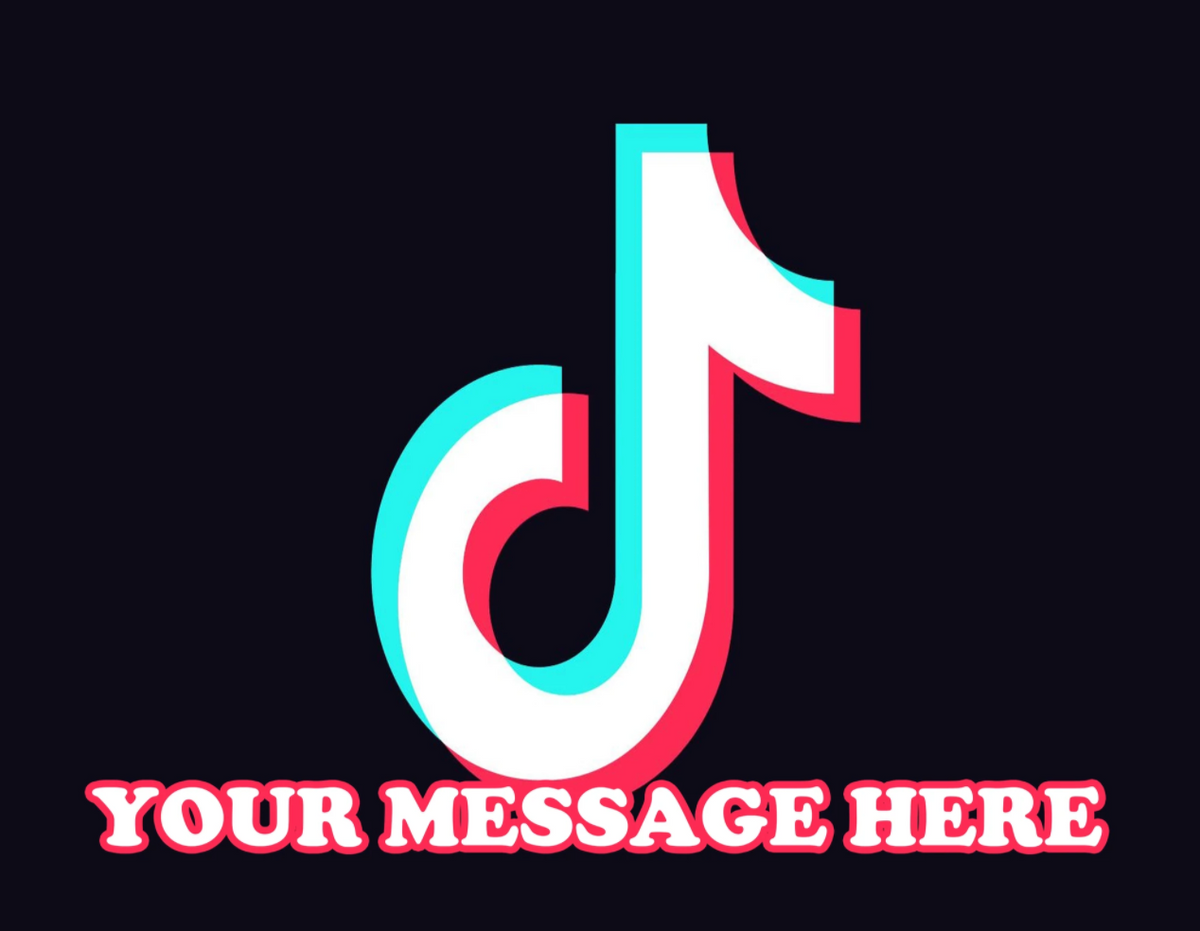 TikTok Edible Image Cake Topper Personalized Frosting Icing Sheet Custom