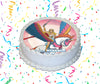 She-Ra Edible Image Cake Topper Personalized Birthday Sheet Custom Frosting Round Circle