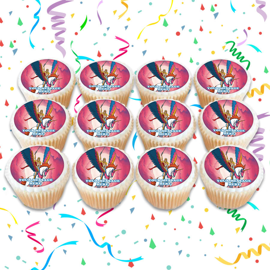 She-Ra Edible Cupcake Toppers (12 Images) Cake Image Icing Sugar Sheet Edible Cake Images