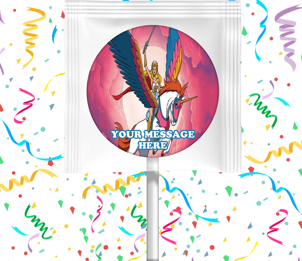 She Ra Lollipops Party Favors Personalized Suckers 12 Pcs