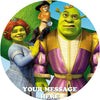 Shrek Edible Image Cake Topper Personalized Birthday Sheet Custom Frosting Round Circle