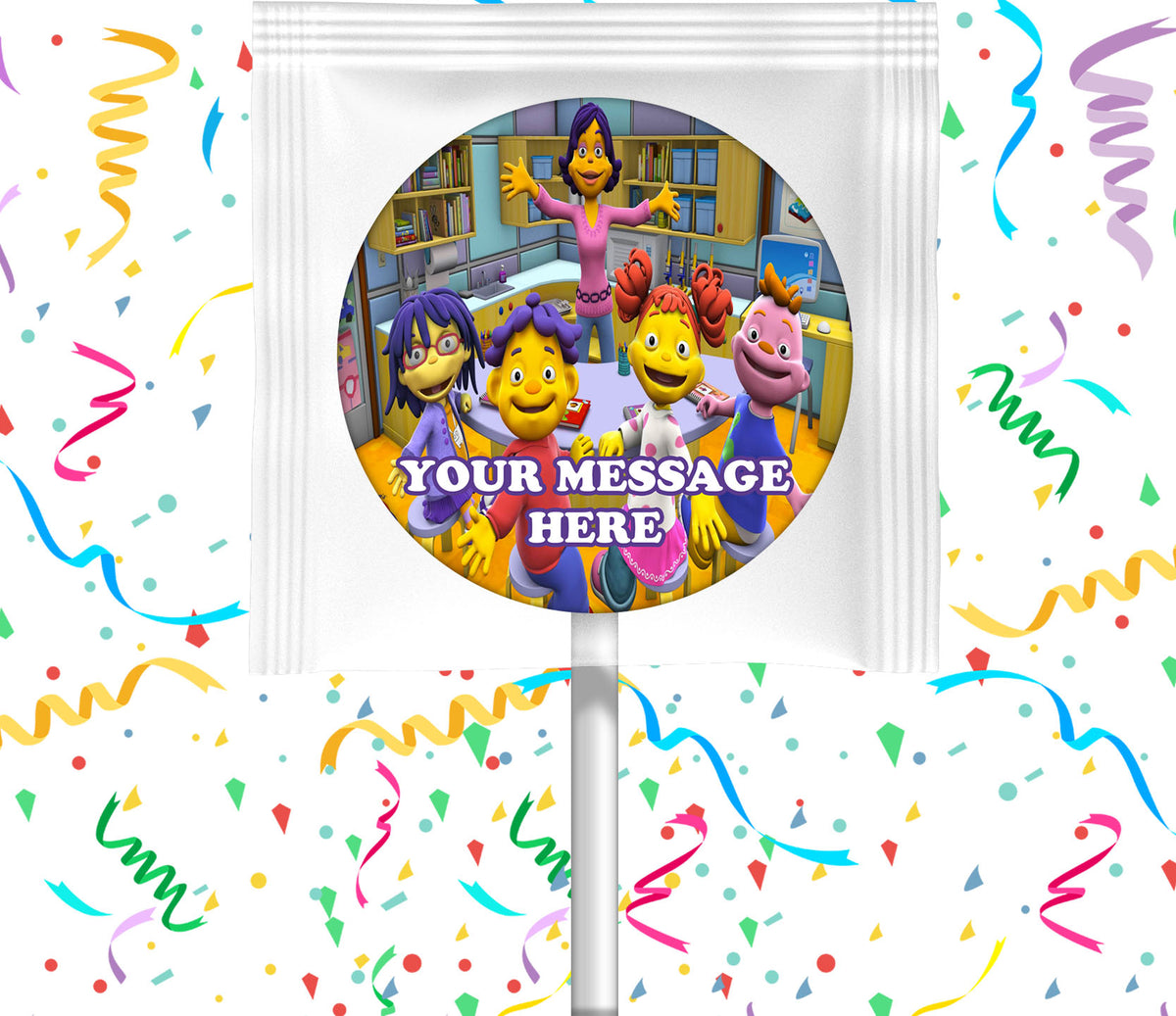 Sid The Science Kid Lollipops Party Favors Personalized Suckers 12 Pcs