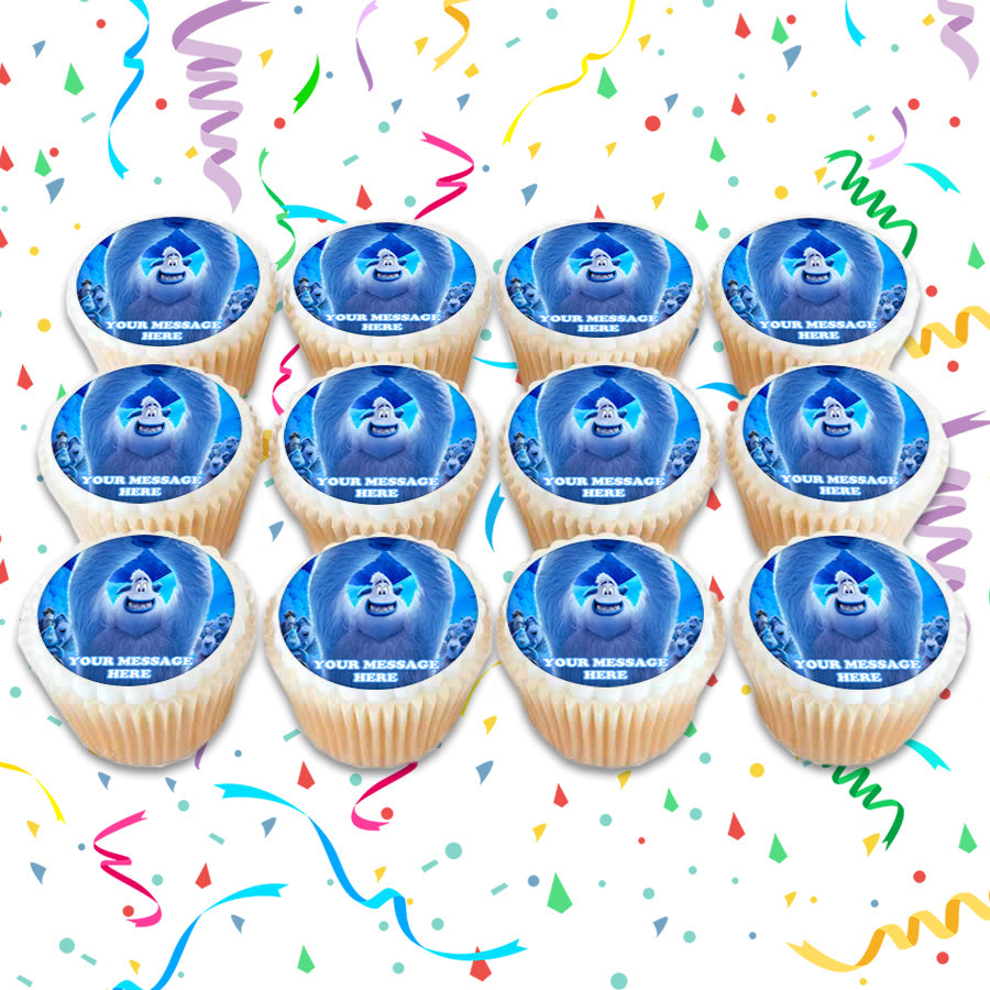 Smallfoot Edible Cupcake Toppers (12 Images) Cake Image Icing