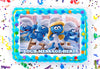 The Smurfs Edible Image Cake Topper Personalized Birthday Sheet Decoration Custom Party Frosting Transfer Fondant