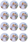 Sofia The First Edible Cupcake Toppers (12 Images) Cake Image Icing Sugar Sheet Edible Cake Images