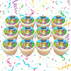 Sonic Dash Edible Cupcake Toppers (12 Images) Cake Image Icing Sugar Sheet Edible Cake Images
