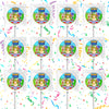 Sonic Dash Lollipops Party Favors Personalized Suckers 12 Pcs