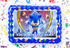 Sonic The Hedgehog Edible Image Cake Topper Personalized Frosting Icing Sheet Custom