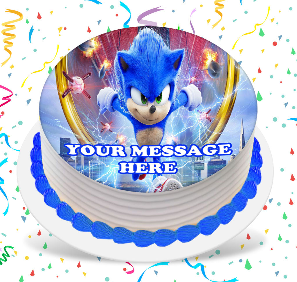 Sonic The Hedgehog Cake - CakeCentral.com