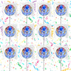 Sonic The Hedgehog Lollipops Party Favors Personalized Suckers 12 Pcs