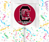 South Carolina Gamecocks Lollipops Party Favors Personalized Suckers 12 Pcs
