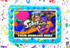 Splatoon Edible Image Cake Topper Personalized Birthday Sheet Decoration Custom Party Frosting Transfer Fondant